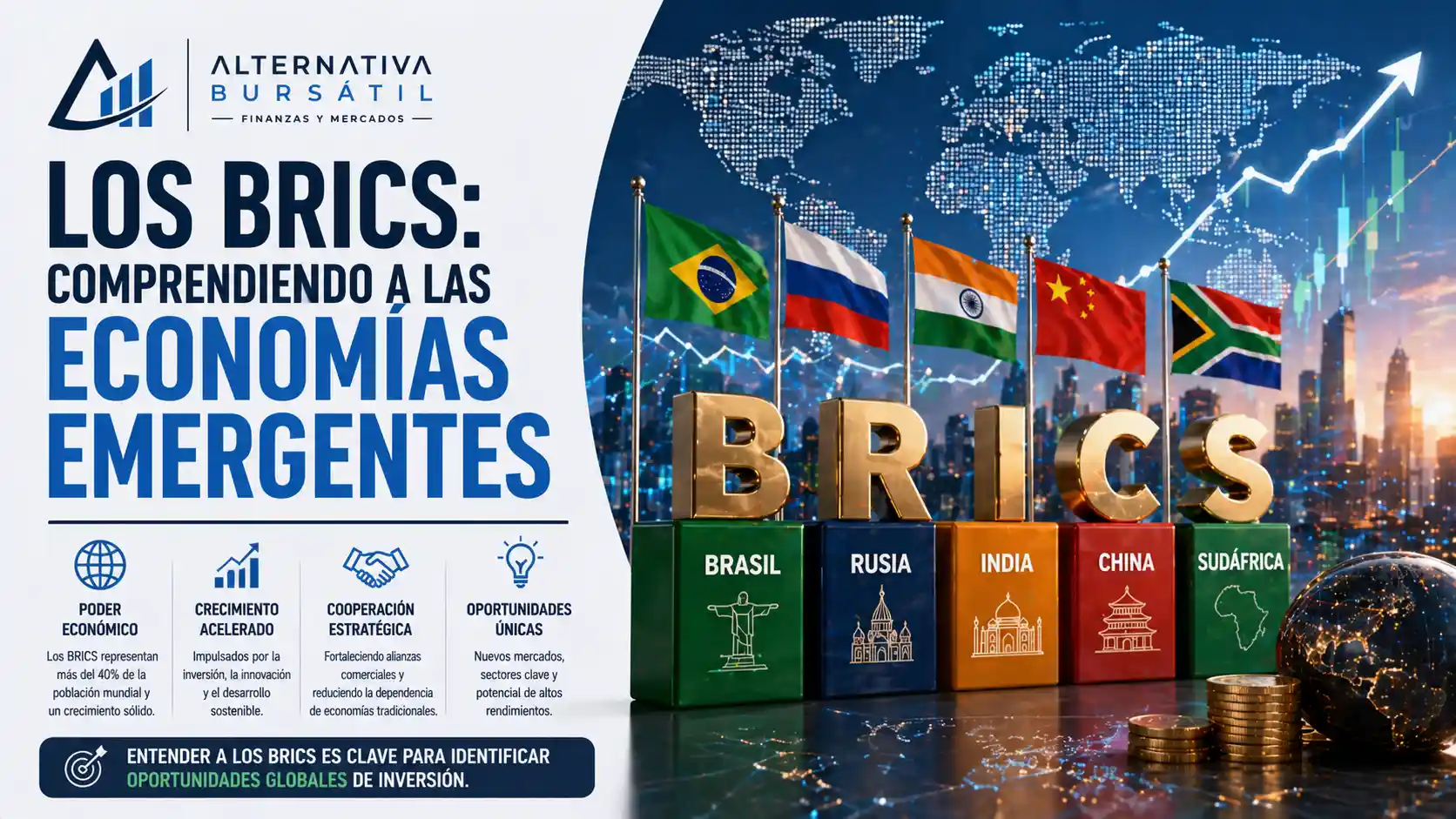 Imagen destacada del artículo: Los BRICS: Comprendiendo a las Economías Emergentes