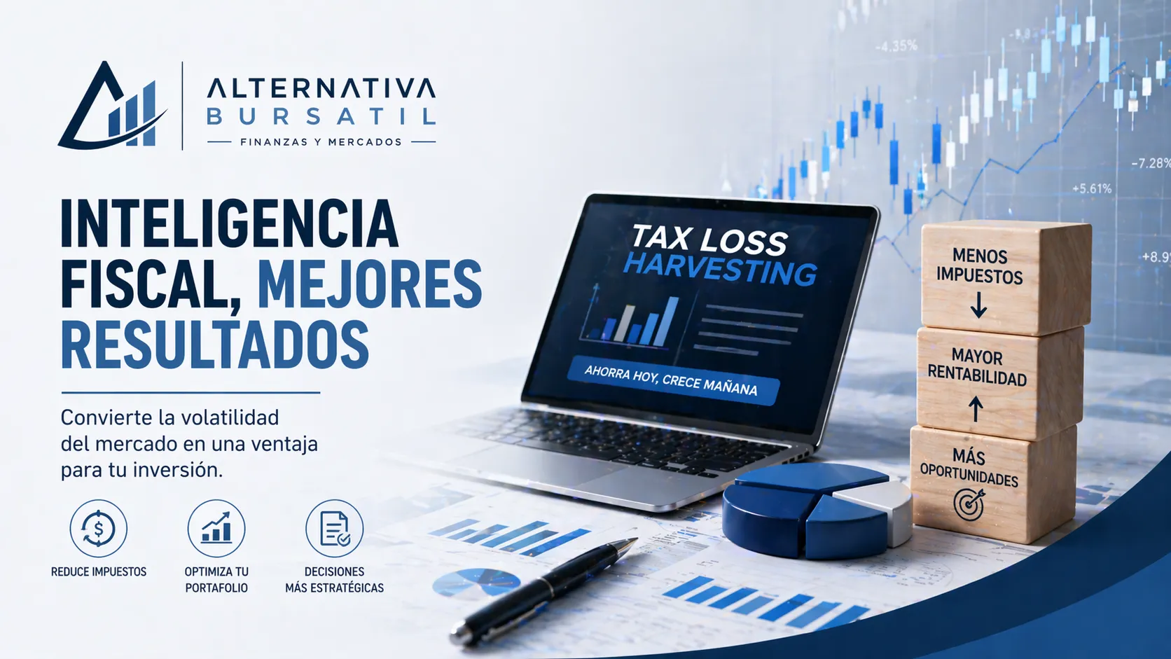 Imagen destacada del articulo: Tax Loss Harvesting: La Estrategia Fiscal que Puede Optimizar Tu Portafolio