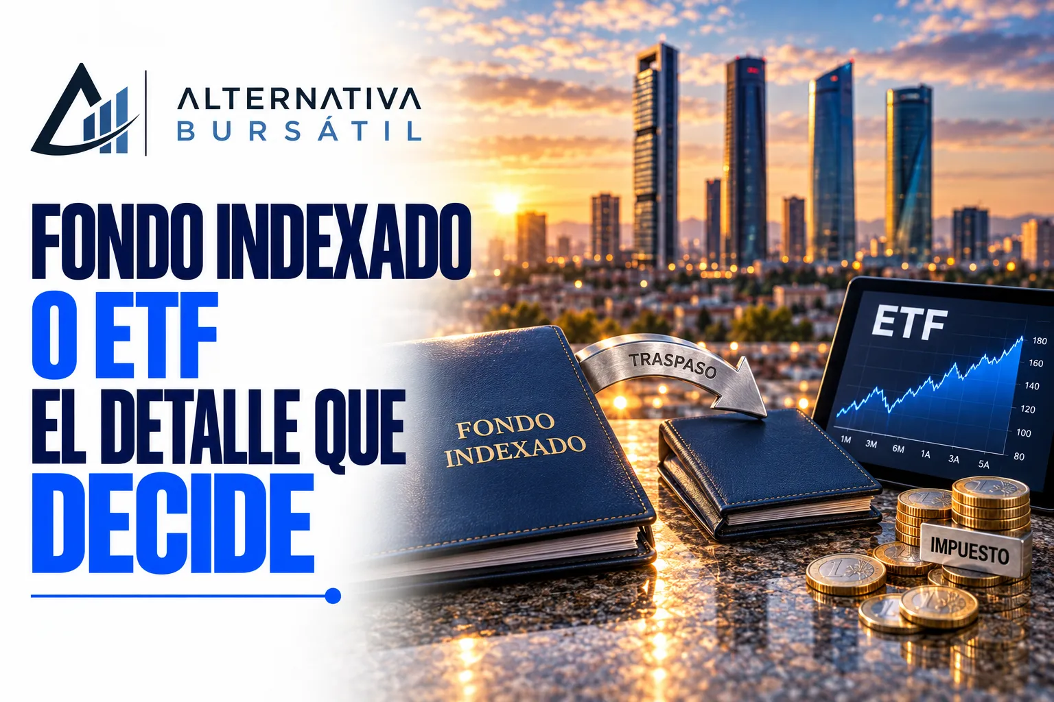 Fondos indexados o ETF en España: el detalle fiscal que decide